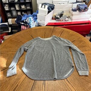 Marine Layer Heather Gray Long Sleeve